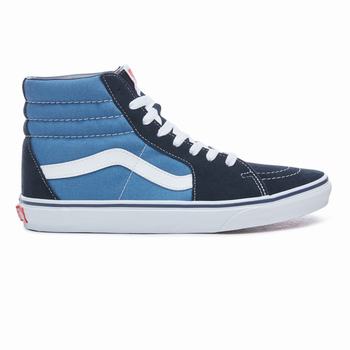 Vans Sk8-Hi - Miesten Korkeavartiset tennarit - Laivastonsininen